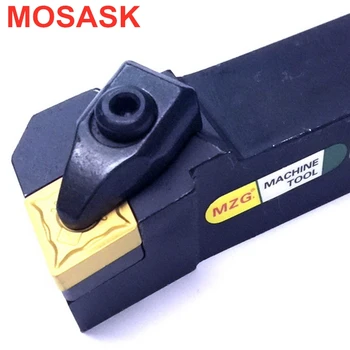 

MOSASK DCLNR Cutters DCLNR2020K12 CNC Lathe Cutting Holders Solid 20mm 25mm Bar Carbide Inserts External Turning Tools