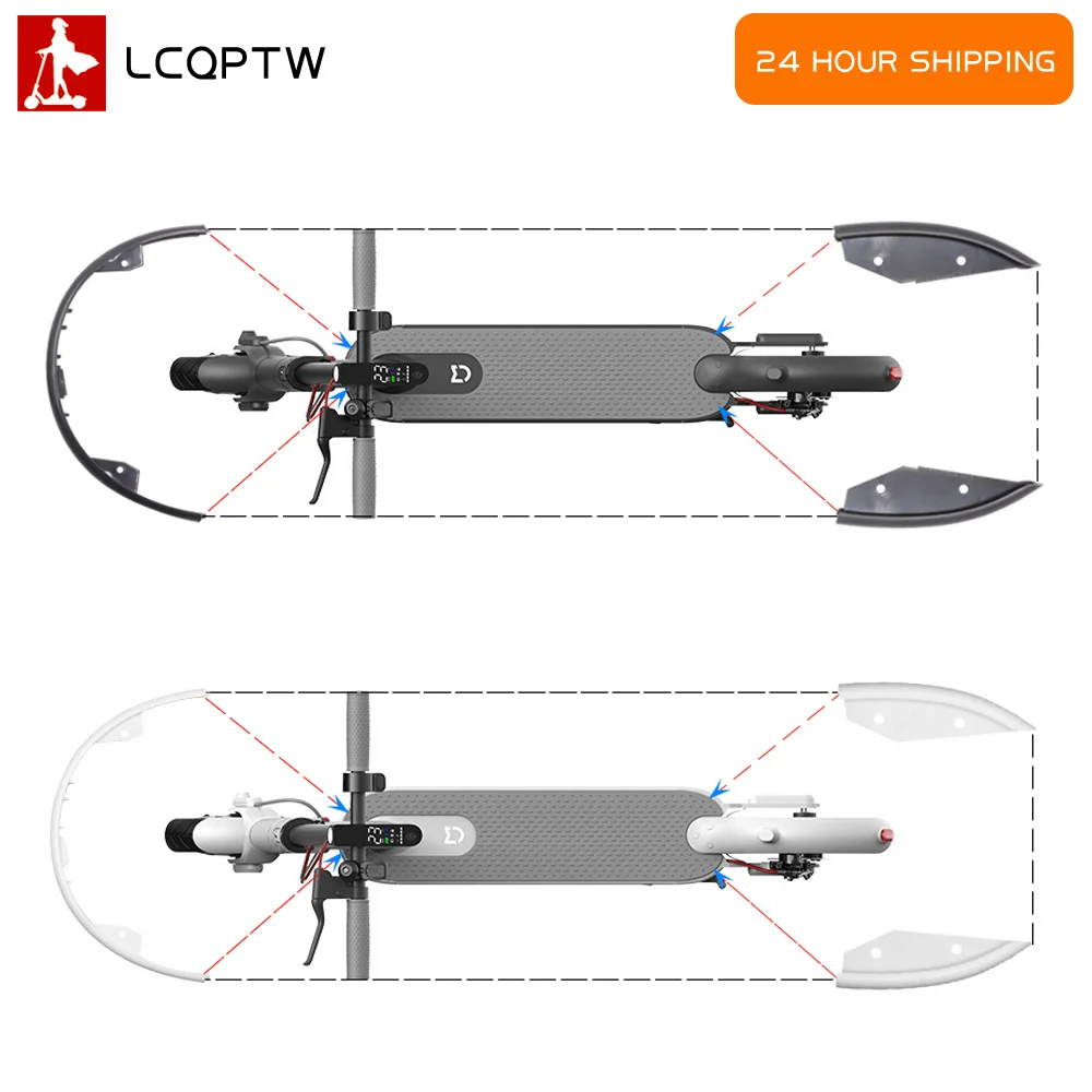 Paraurti Protettivo Corpo Strisce Anteriori E Posteriori Nastro Adesivo Per Xiaomi Mijia M365 Mi M365 Parti Di Scooter Elettrico Skateboard