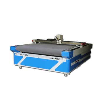 Buy Cnc Fabric Cloth Cutting Machine Round Knife Cloth Cutting Machine/ Cnc Oscillating Knife Cutter Machine Price