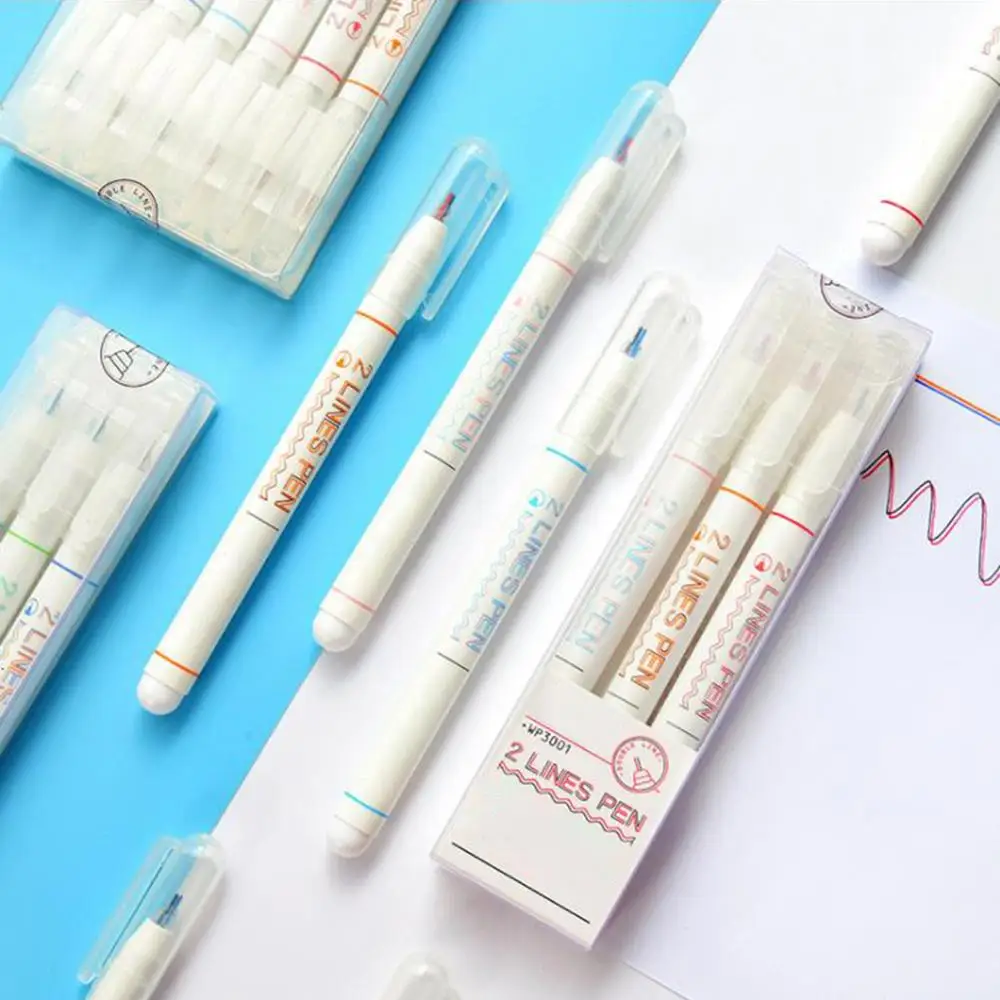 

Innovative Cute Art Marker For Students Teacher Pen Marker Diary Drawing Pen Calligraphy Lettering Pen Office School Supplies