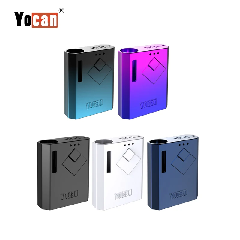 

Original Yocan Wit Mod with 500mah Battery Electronic Cigarette box mod Vape with Magnetic 510 adapter vaporizer