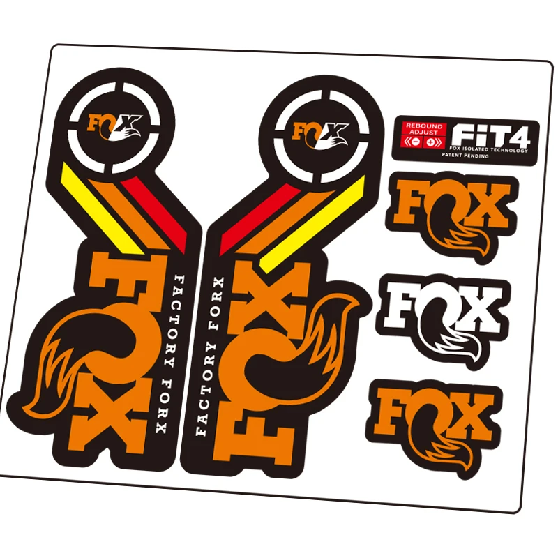 FOX 40 вилка наклейка для MTB горный велосипед наклейки FOX40 XC Велоспорт наклейка