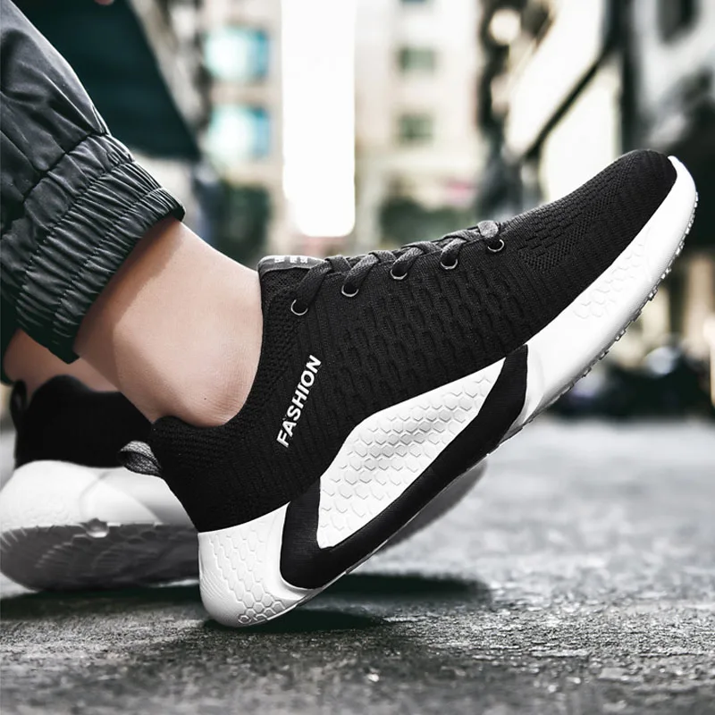 Мужские повседневные кроссовки Spadrille Pour Homme модные сетчатые дышащие легкие