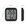 Thermometer Hygrometer Accurate Indoor Wall Mounted  Gauge with Notification Alert and LCD Display Digital Temp Humidity Monitor ► Photo 2/6