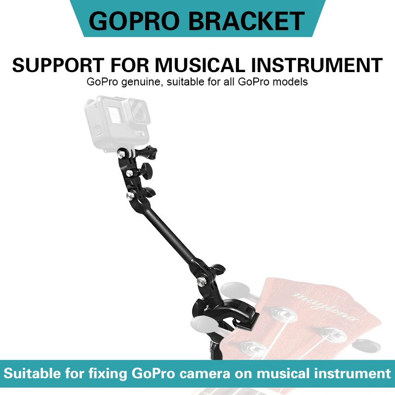 GoPro original motion camera instrument fixture guitar drum stage camera fixed adjustable