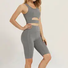 Горячая Распродажа женские без рукавов чистый цвет сплайсированные пять cent брюки костюм спортивный костюм spodnie dresowe meskie дропшиппинг#1016