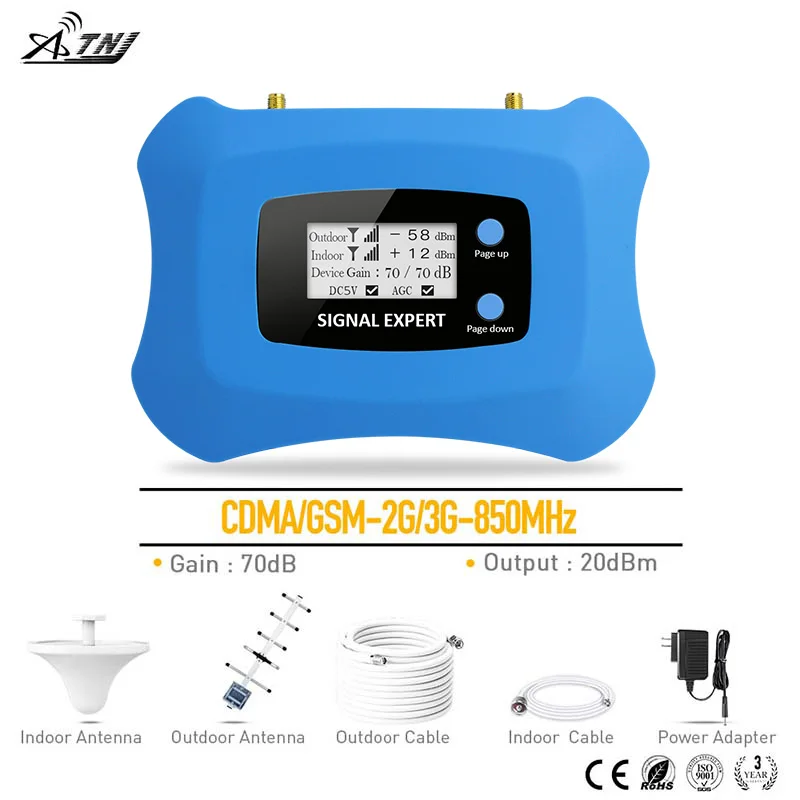 Обновление 2020! Глобальная частота CDMA 2G 3G 850 МГц умный мобильный телефон усилитель