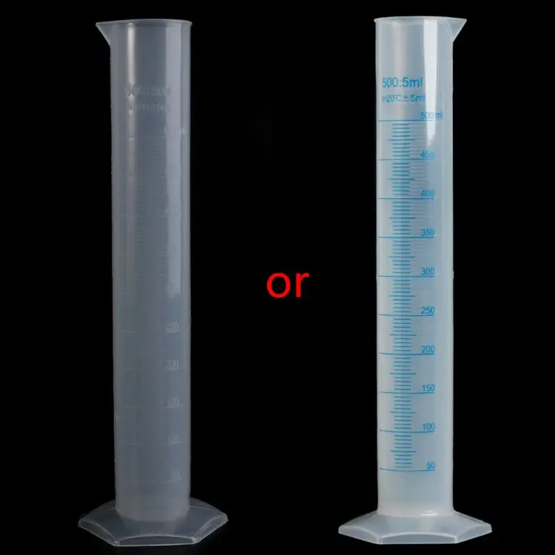 Measuring Cylinder Laboratory Test Graduated Liquid Trial Tube Jar Tool New Q1JC