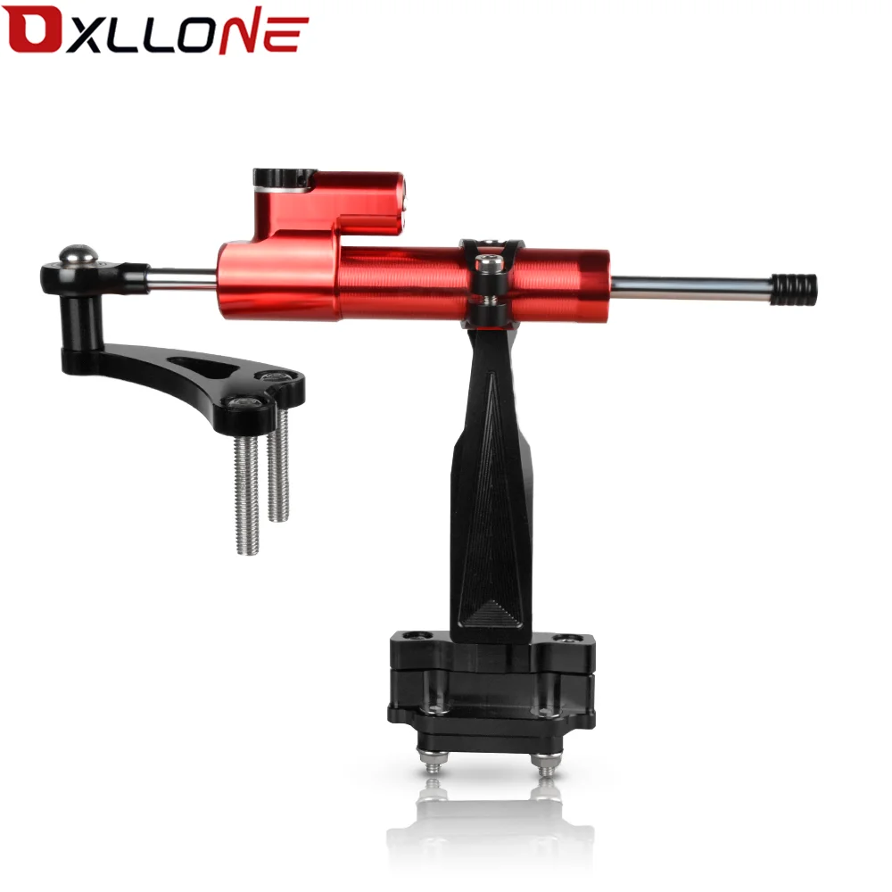 

cnc MOTORCYCLE STEERING DAMPER BRACKETS STEERING WHEEL BUTTONS CONTROL BUTTON SWITCH FOR HONDA CB650F cb 650 f 2014-2018 2015
