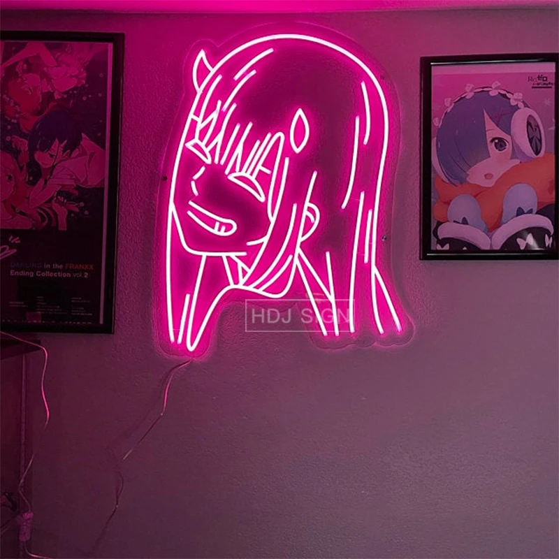 anime neon sign