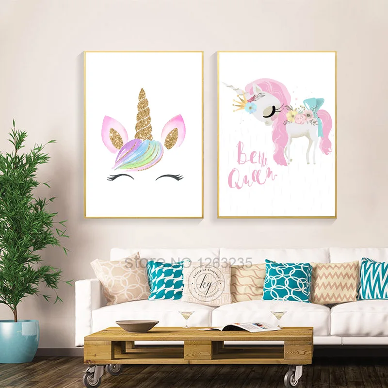 baby unicorn room