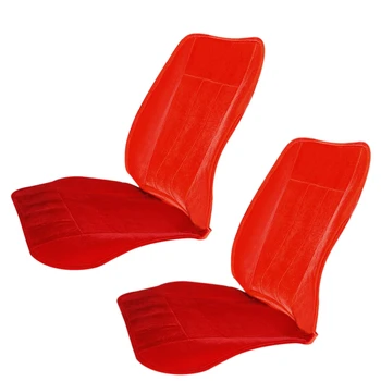 

2Pcs 12V Car Seat Heated Cover ,Heated Seat Cushion with Intelligent Temperature Controller Car Front Seat Hot Heated Pad Red