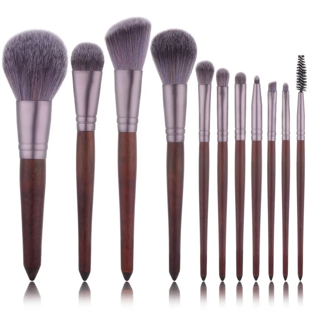 

10/11/12PCS Professional makeup brushes set Foundation Eyebrow Eyeliner Blush Cosmetic Concealer Brush foundation sets Maquiagem