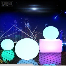 Светодиодный светящийся шар для зарядки, лампа, водонепроницаемая, для украшения помещений, для посадки, для газона, для свадьбы, для сцены, яркий, светодиодный, для кухонных шкафов