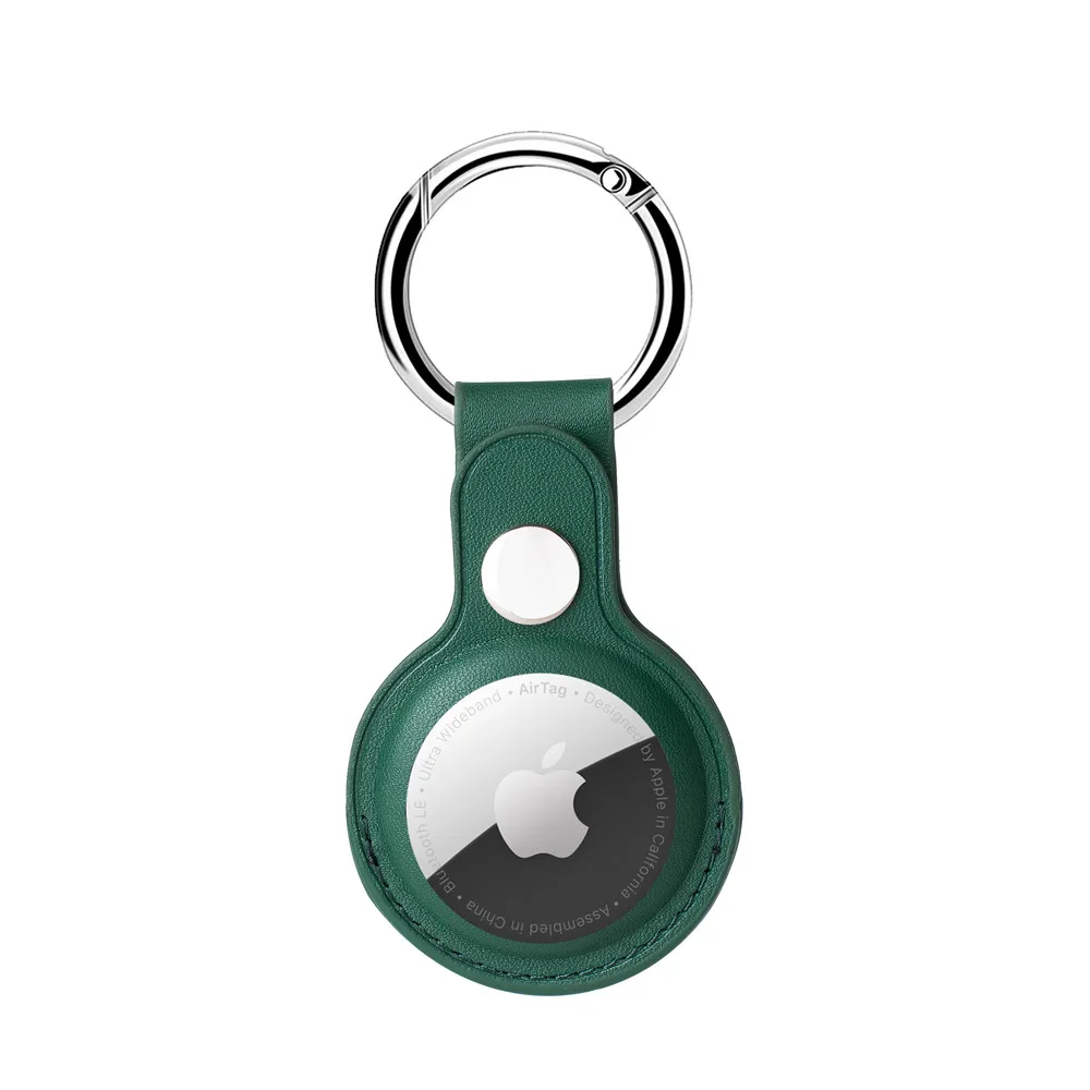 2020 new For AirTags Cover  Leather Protection Anti-Lost Protective Case For Apple Locator Tracker Cover