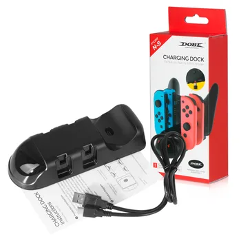 

5 IN 1 USB Charging Dock Station For Nintend Switch Joycon Controller Gamepad Charger Cradle Charging Dock Stand Holder