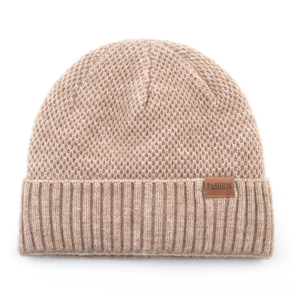 Cappello Invernale Uomo E Donna In Maglia Termica Con Fodera In Morbida Pelliccia Sintetica – Berretto Elasticizzato Unisex, Nero