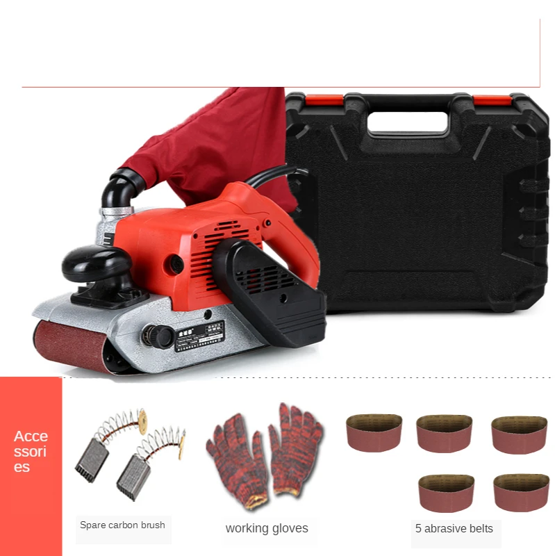 

Ленточный шлифовальный станок, 220 В, 1600 Вт, 610x100 мм, 500 м/мин