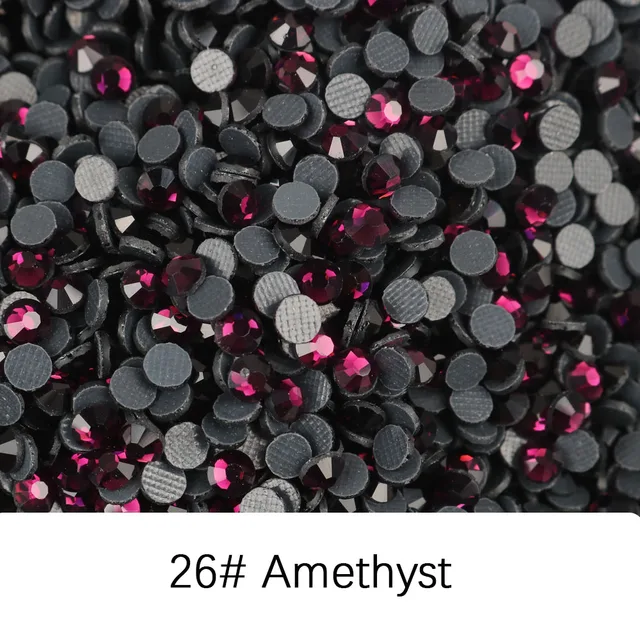 1000 Gross 140,000Pcs  bulk Wholesale Big Pack DMC Hotfix Rhinestones   Crystal Glass  Better Stone With Glue On Stones 26