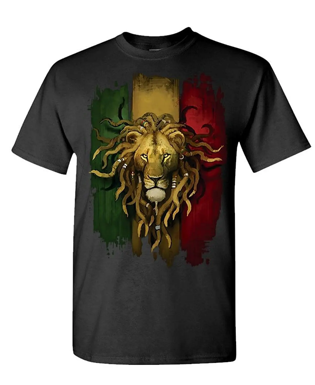 Футболки Make Rasta Rastafari Jamaica juah хлопковые модные футболки с круглым вырезом для