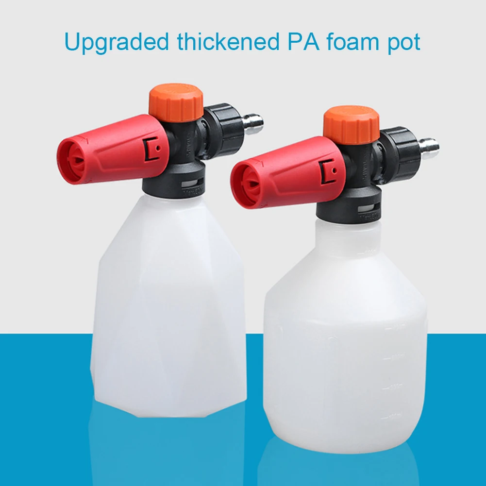 Conveniente da Lavagem de Carro do Pulverizador Durável de Alta 4 da Espuma da Neve do Pulverizador 500ml da Espuma da Lavagem de Carro Arma Longa Pressão Mini g1 - 3 Balde p/ carro