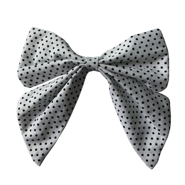 Cotton Linen Fabric Hair Bows Boutique Hair Clips Sailor Bow Barrettes Hairgrips Baby Girls Women Hair Accessories Headwear head accessories female Hair Accessories