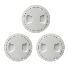 3-х частей 5 ''винт пластины Обзорный люк Пластик доступа для лодки RV