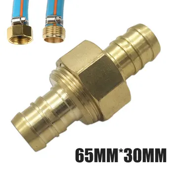 

5/8 Inch Brass Accessories Watering System Irrigation Outdoor Garden Hose Connector Pipe Rustproof End Repair Mender Male Female