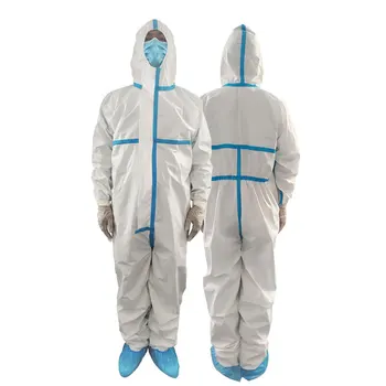 

Disposable Protective Overall Hazmat Protection Clothing Safety Suit