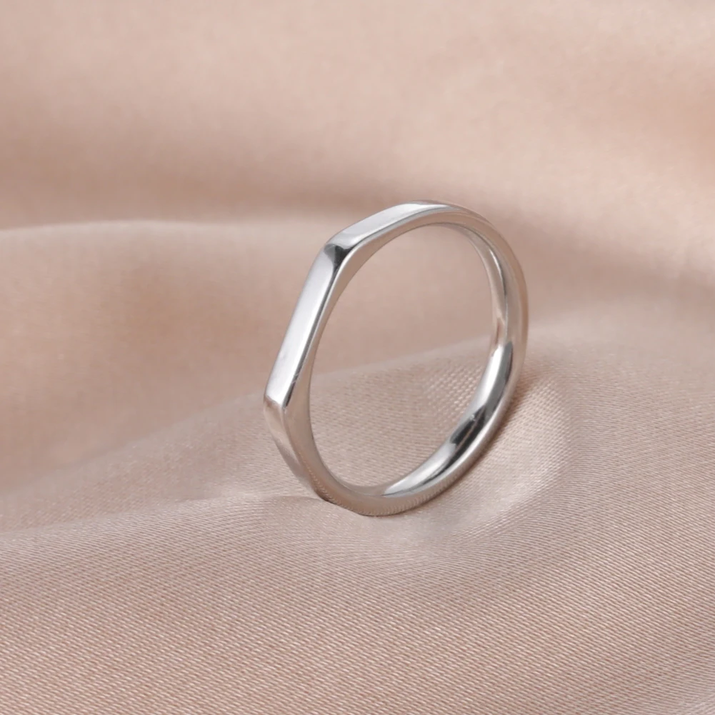 Stainless Steel Men's Women's Rings Classic Gold Color Finger Rings Trend Fashion Wedding Couple Jewelry gold color rings couples rings stainless steel ring finger ring gold color ring wedding rings wedding ring