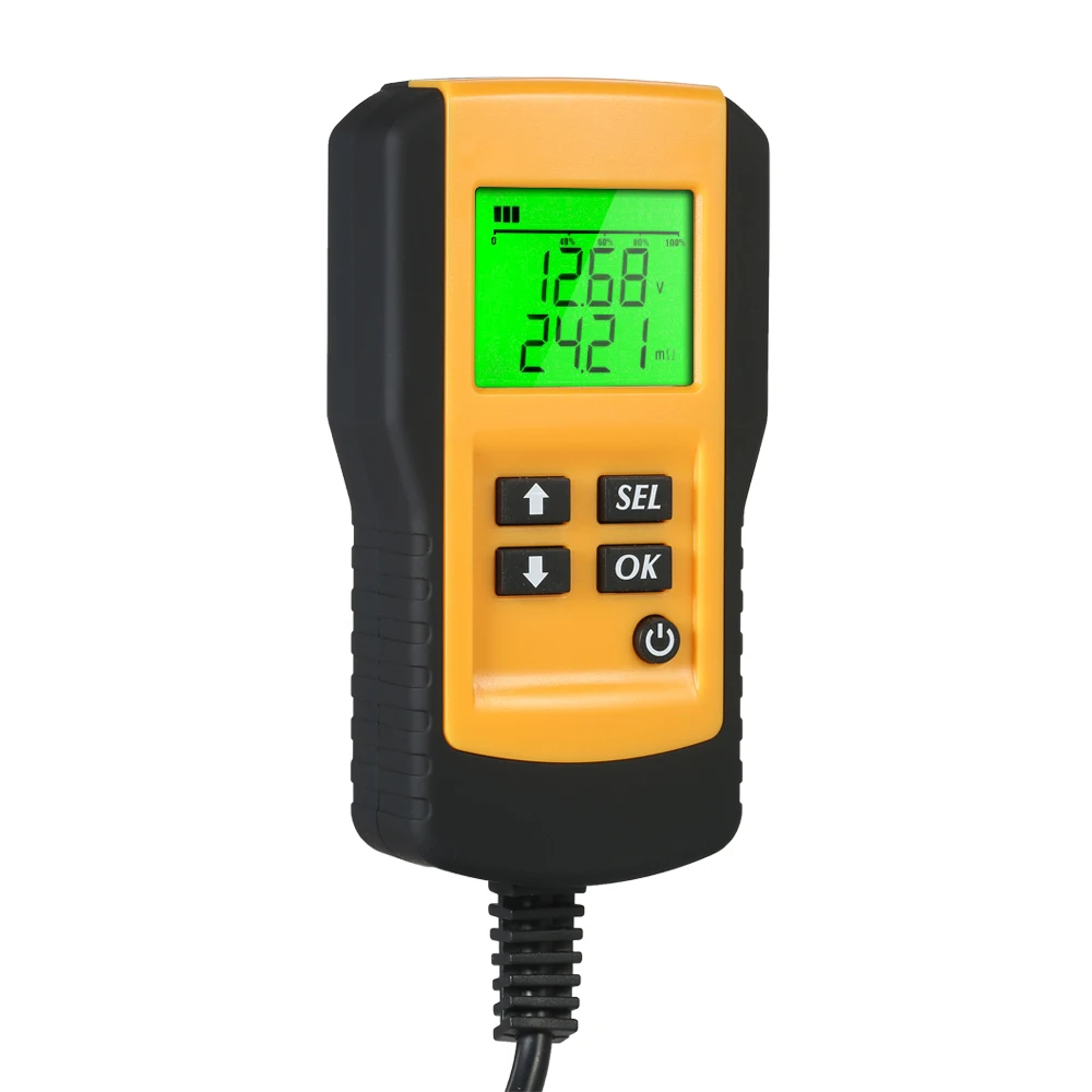 

KKMOON 12V Digital Car Battery Analyzer Automotive Vehicle Car Battery Diagnostic Tester Tools With Backlight AE300