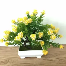 Новинка 1 шт. горшок искусственный цветок, бонсай этап садовый Свадебный дом вечерние декорацией задние планы для фотографирования