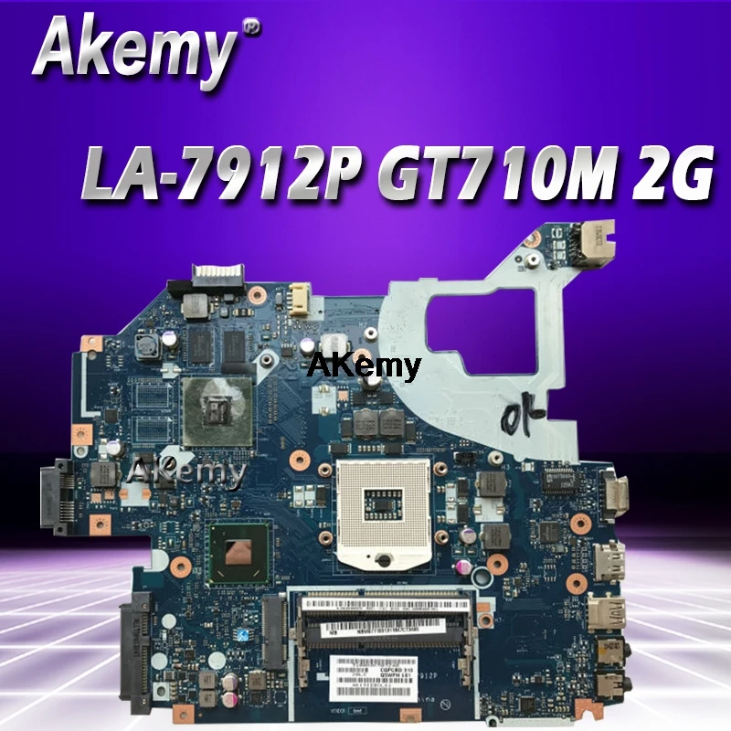 

Q5WV1 LA-7912P motherboard for ACER V3-571 E1-571 V3-531 E1-531 notebook motherboard PGA989 1GB 4*memory