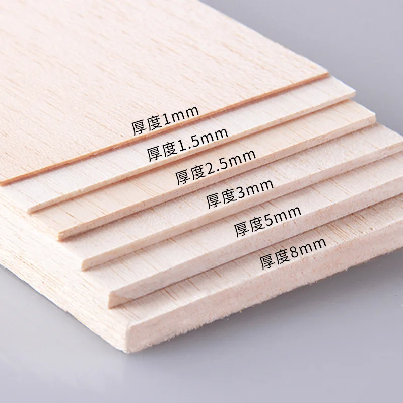 Светильник ручной работы Balsa для изготовления шт. Модель Материал DIY доска модель самолета панель 330 мм длина