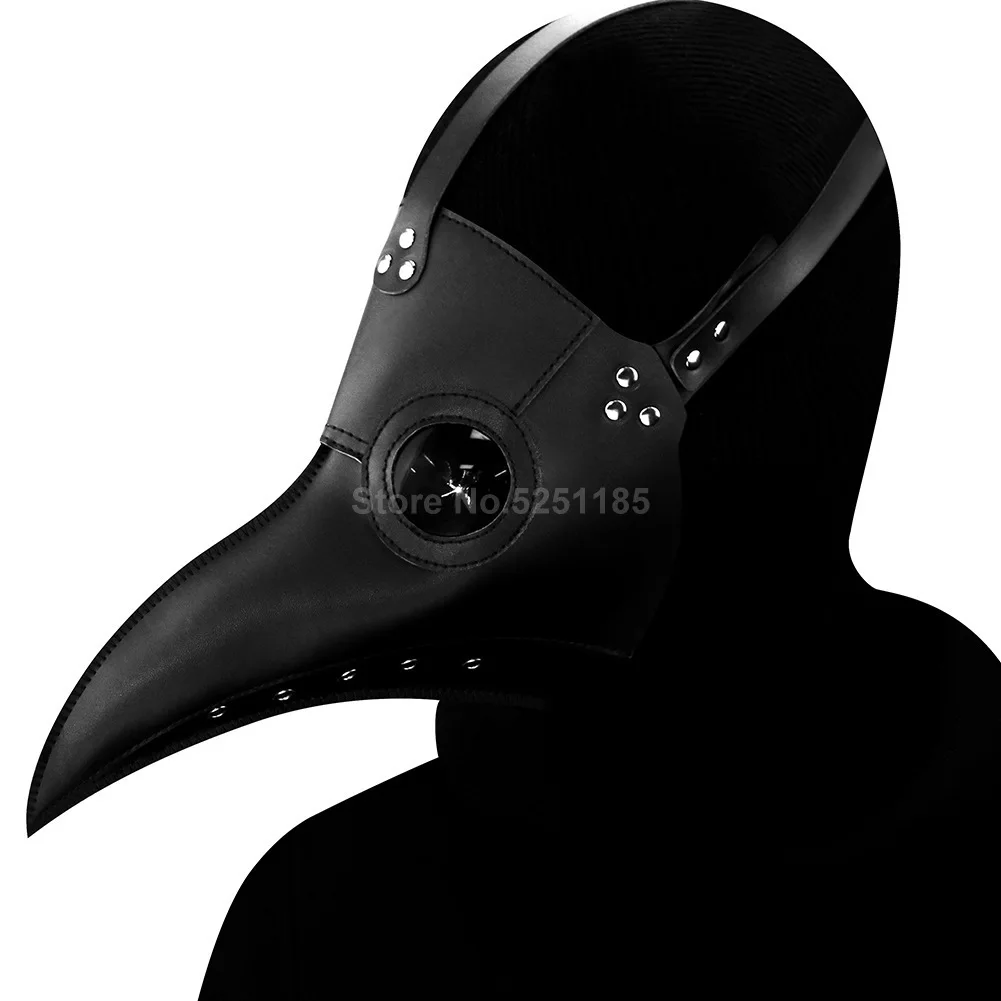 Хэллоуин Готический стимпанк Ворон жнец маска чумной доктор Schnabel Клоун Маска птица необычный дьявол Аниме Косплей вечерние страшный костюм