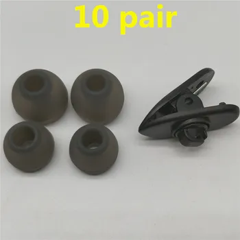 

10Pair New Silicone Replacement In-ear Earphone Earbuds Ear tips Cover Cap soft Rubber Universal Replacement Ear tips