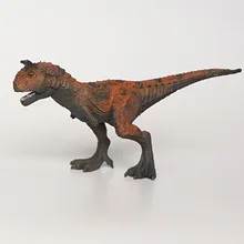Big Carnotaurus World Park Dinosaurs Toy Soft PVC Figures Hand Painted Animal Model Toys for Children Kids Xmas Gift