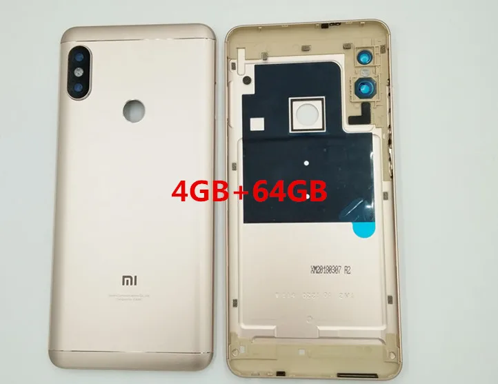 Запасные части для Xiaomi Redmi Note 5, передняя панель с ЖК-рамкой+ задняя крышка для Xiaomi Redmi Note 5 - Цвет: Серебристый