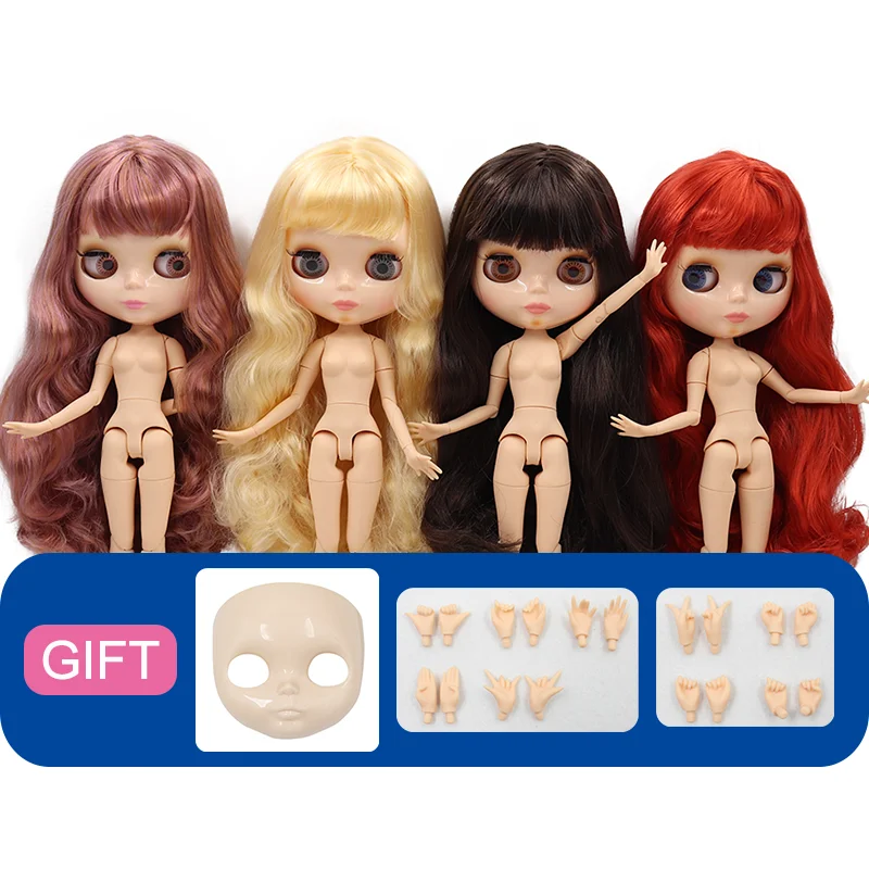 Ледяной DBS Blyth кукла натуральная кожа шарнир тела bjd игрушка глянцевое лицо