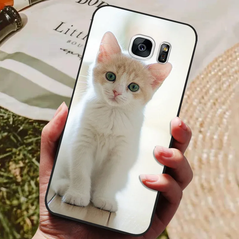 Cute Pattern Silicone TPU Phone Case - Soft Protective Back Cover Bumper