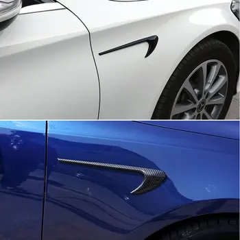 

Car Body Side Wing Air Flow Fender Grill Outlet Intake Vent Sticker Trim For Mercedes Benz A C E CLA Class C200L C260L E300L