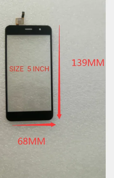 ZGY Touch Screen Panel For Vertex Impress Wolf Digitzer Front Glass TouchScreen Lens Sensor | Мобильные телефоны и
