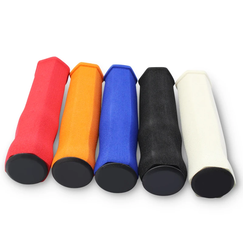 Мягкие складные противоскользящие наконечники руля велосипеда|handlebar grips|bike handlebar