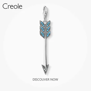 

Blue Arrows Charms Pendant,2020 Spring Brand New Thomas Fashion New Jewelry Trendy 925 Sterling Silver Gift for Women Men