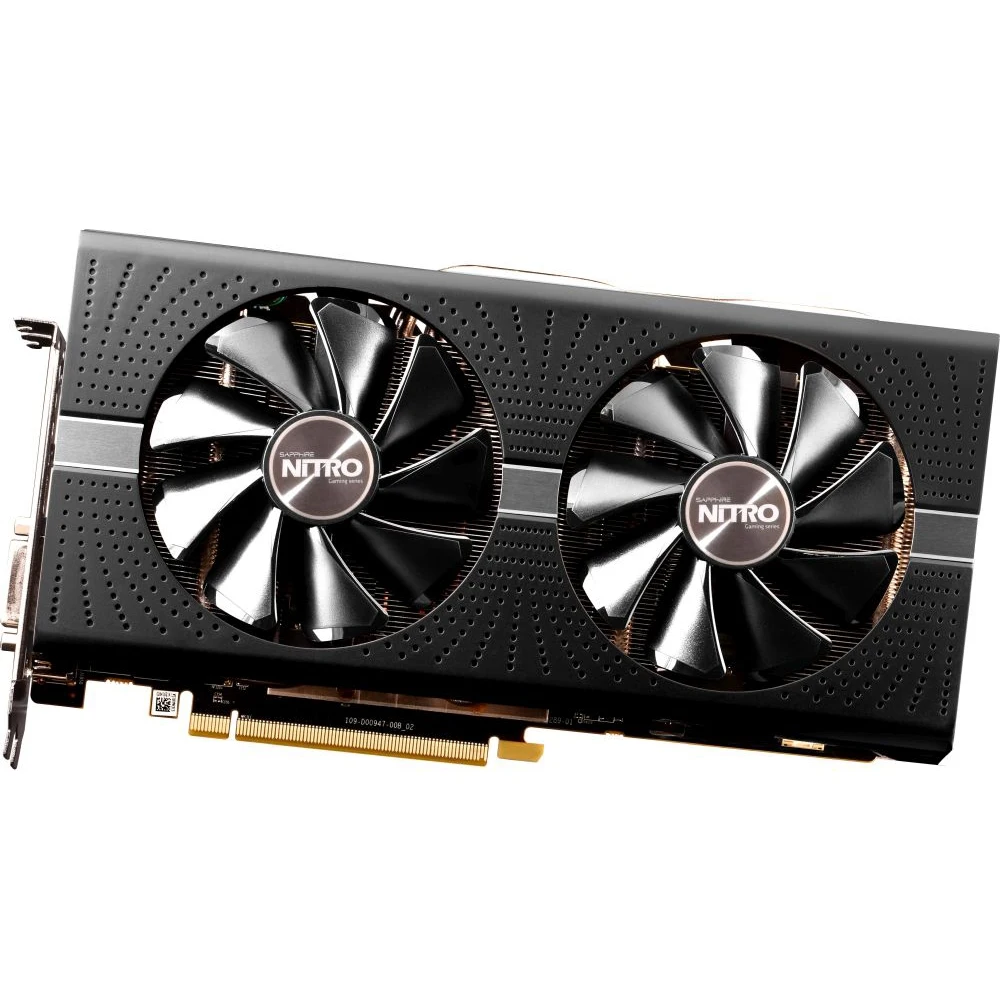 Видеокарта SAPPHIRE AMD Radeon RX 590 11289-02-20G NITRO+ RADEON RX 590 8G, 8Гб, GDDR5, Ret