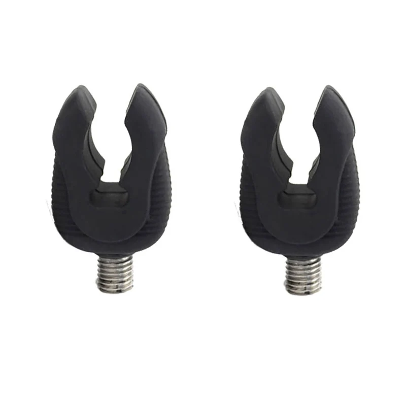 2pcs S black 2 шт. флуоресцентная резиновая стыковой подставки под Стержень Отдыха вышлите ваш заказ прямо к этому поставщику стержень головки для отдыха карп стержень лежит захваты для стыковой ручки - Цвет: 2pcs S black
