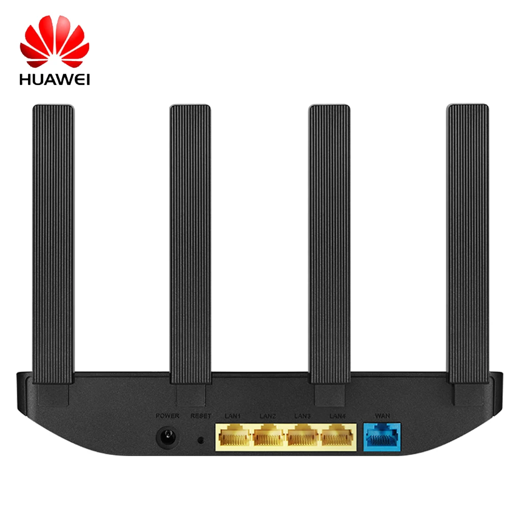 

Huawei Router WS5108 11AC MU-MIMO Wifi Repeater 100 Megabit 2.4G / 5G Dual Band 5dBi High Gain Antennas 1167Mbps 1GHz