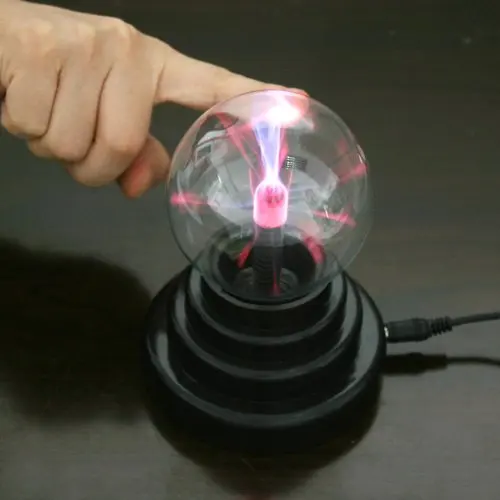 TOP Sphere Lightning волшебный хрустальный шар с usb-кабелем стеклянный плазменный шар
