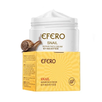 

Efero Snail Essence Repair Face Cream Moisturizing Whitening Anti Wrinkle Acne Treatment Firming Life Snail Cream for Face Care