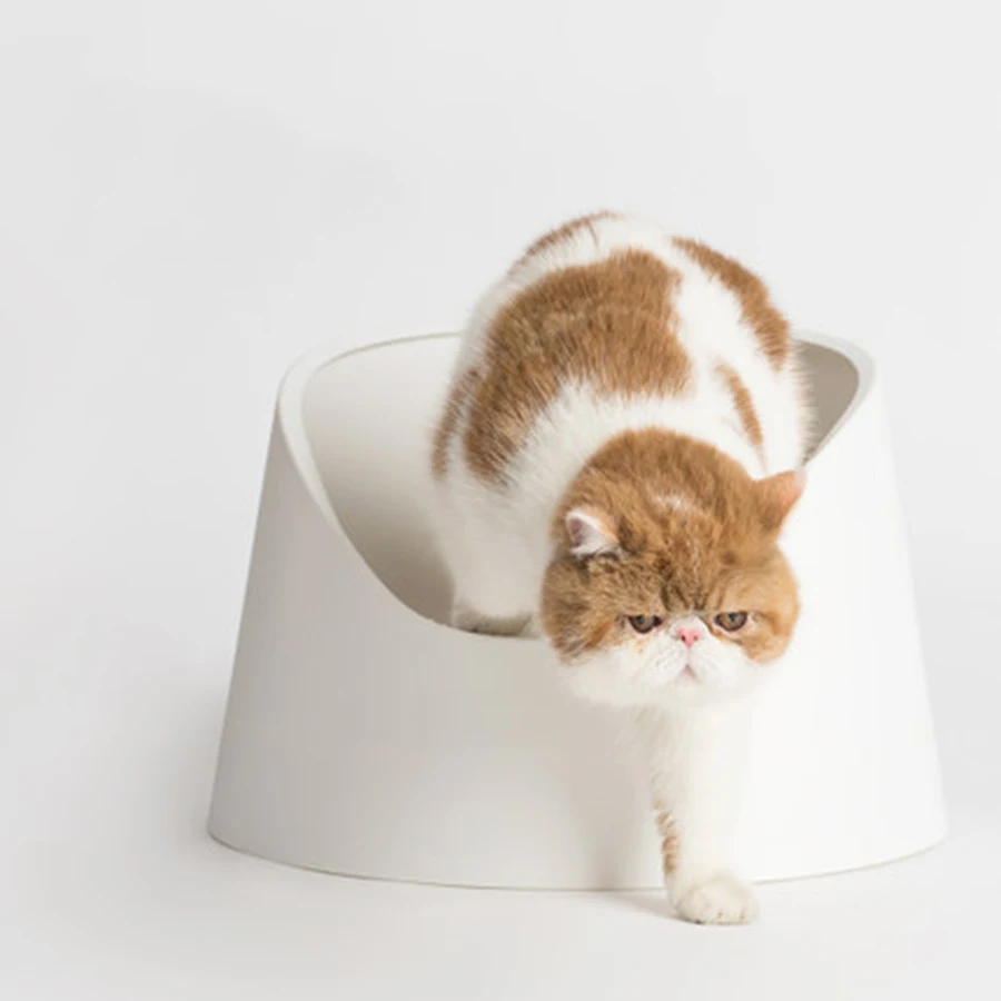 

Large Plastic Cat Litter Tray Box Toilet Mat Trainer Sandbox Easy Clean Cat Wc Kedi Tuvaleti Arenero Anti-Splash Reusable B80